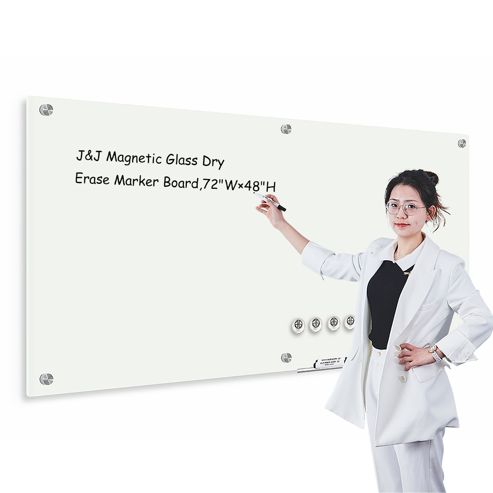 16"/24"/35"/47" Aluminum Frame Magnetic Whiteboard Dry Erase w/ Board Marker Pen