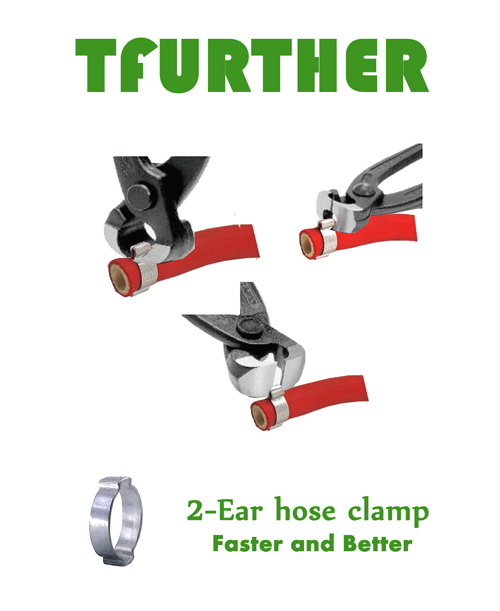 Cobra Oetiker Style 2 Ear Hose Clamps – 9mm To 11mm Double Ear Crimp (Pack Of 10)